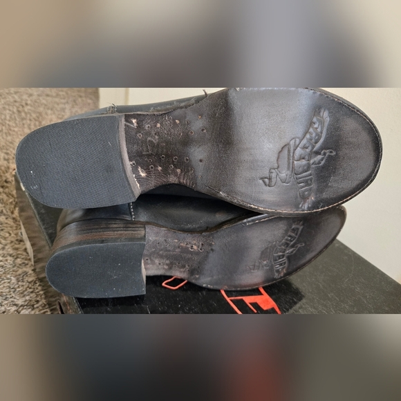 Freebird Leather Western Zip up Handcrafted Boots NIB Black size Women's 11 - Picture 7 of 9